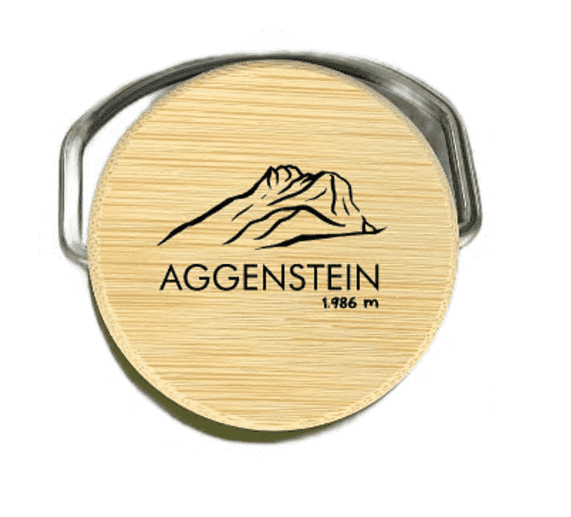 500ml Edelstahl Trinkflasche in Grün | AllAlpCollection laserstern-beschriftungen-lasergravuren.myshopify.com 