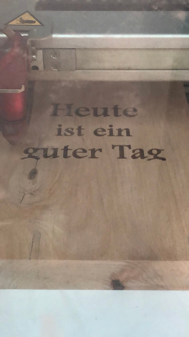 Holzschild