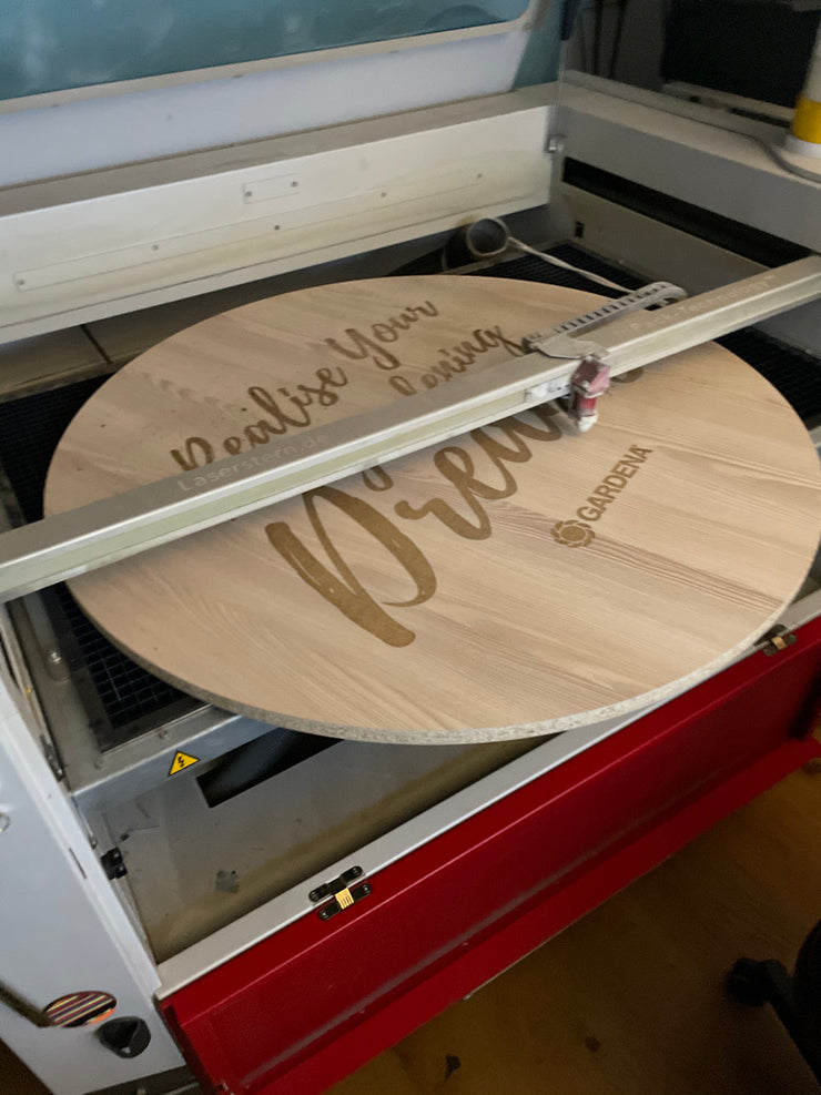 Holzschild