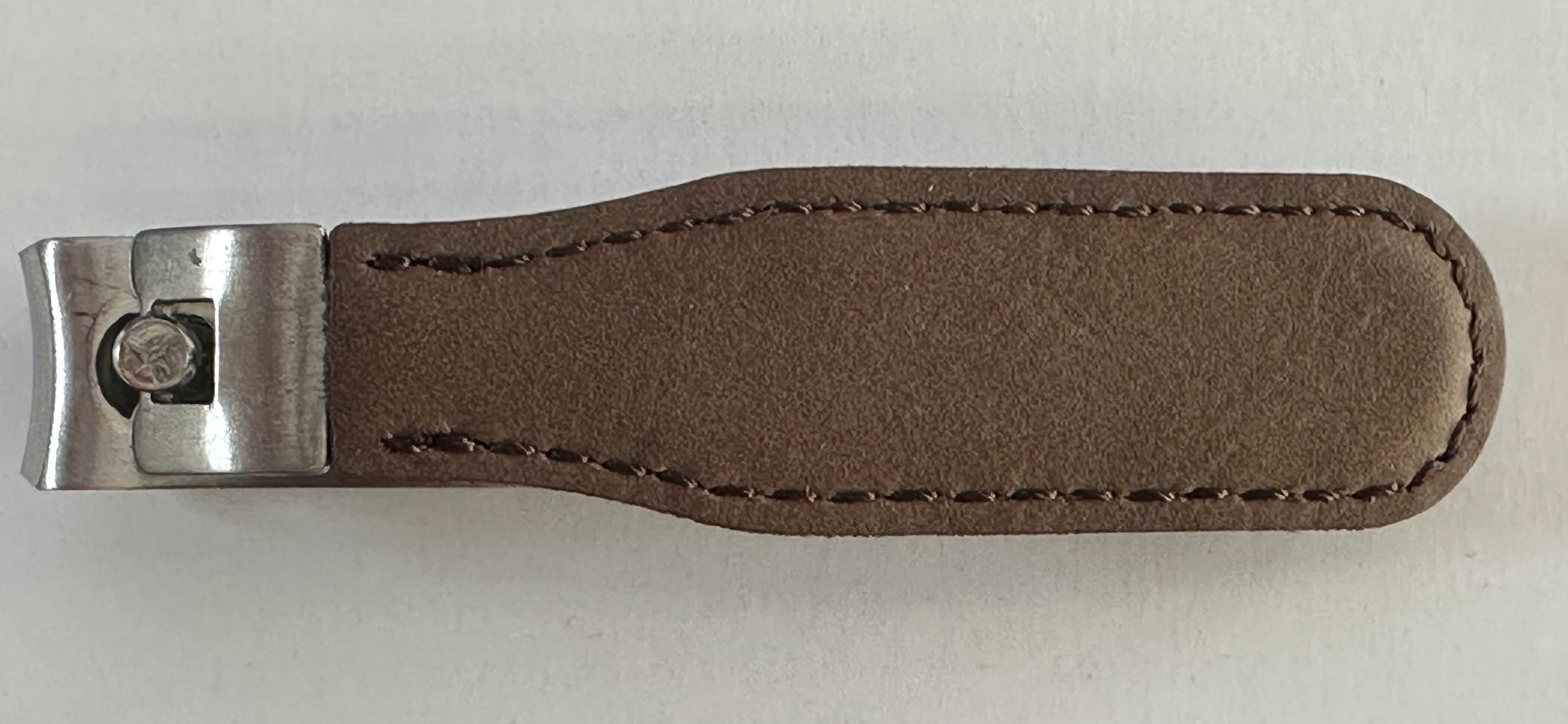 Nagelzwicker, Nagelknipser, Angelschnurschere mit Gravur