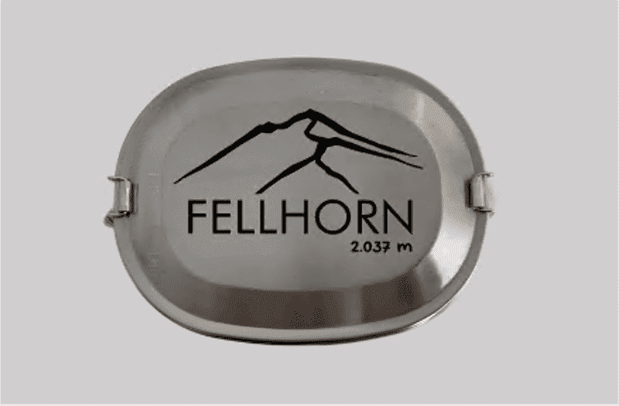Brotzeitdose Berge der Allgäuer Alpen | AllAlpCollection laserstern-beschriftungen-lasergravuren.myshopify.com 