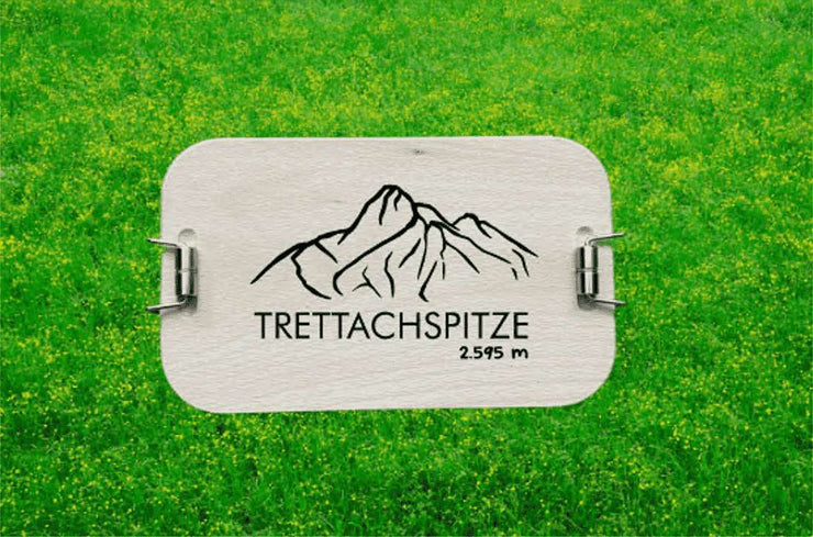 Brotzeitdose mit Buchenholz Deckel | AllAlpCollection laserstern-beschriftungen-lasergravuren.myshopify.com 