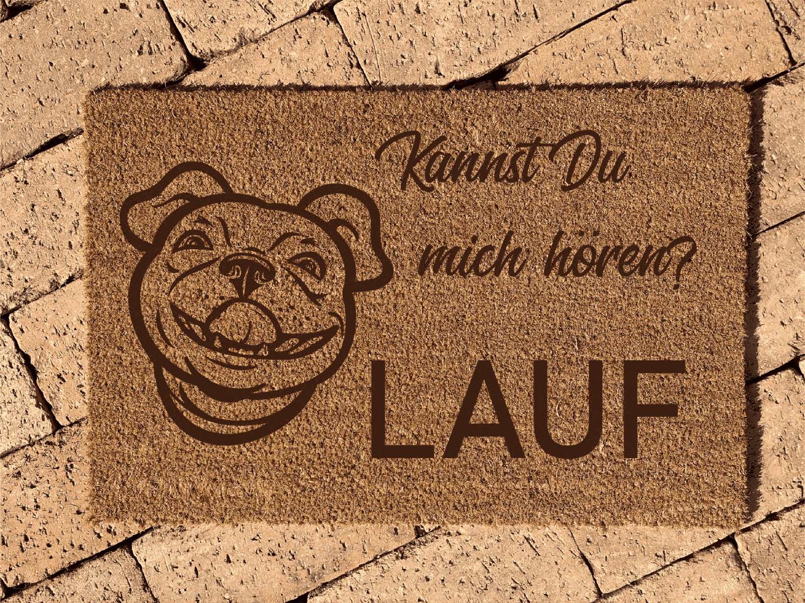 Personalisierte Kokos Fussmatte | MOTIVWAHL | Geschenk zum Einzug | Indoor Türmatte - Laserstern Beschriftungen - Lasergravuren